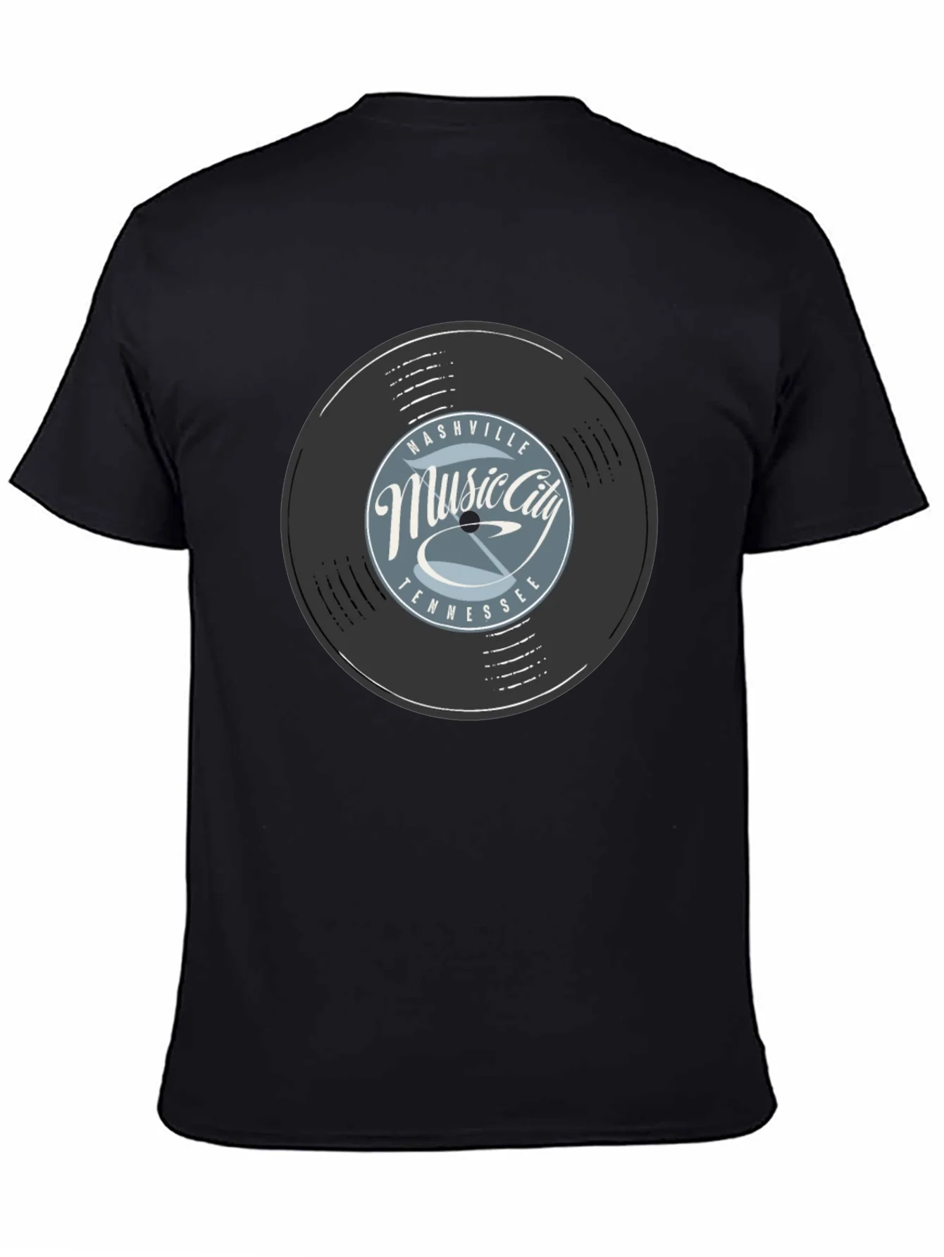 Nashville Music City Record T-Shirt