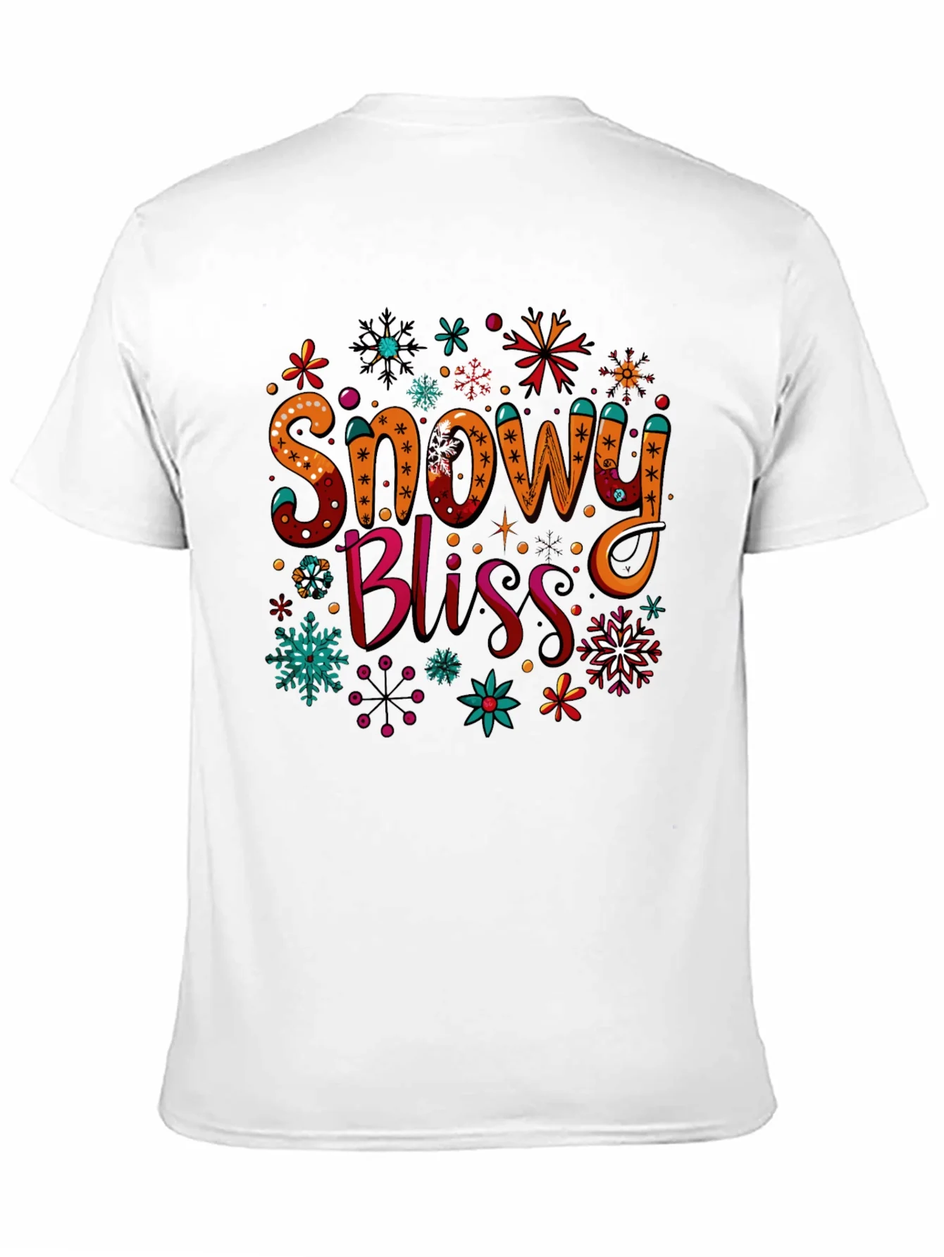 Snowy Bliss Holiday Graphic Tee