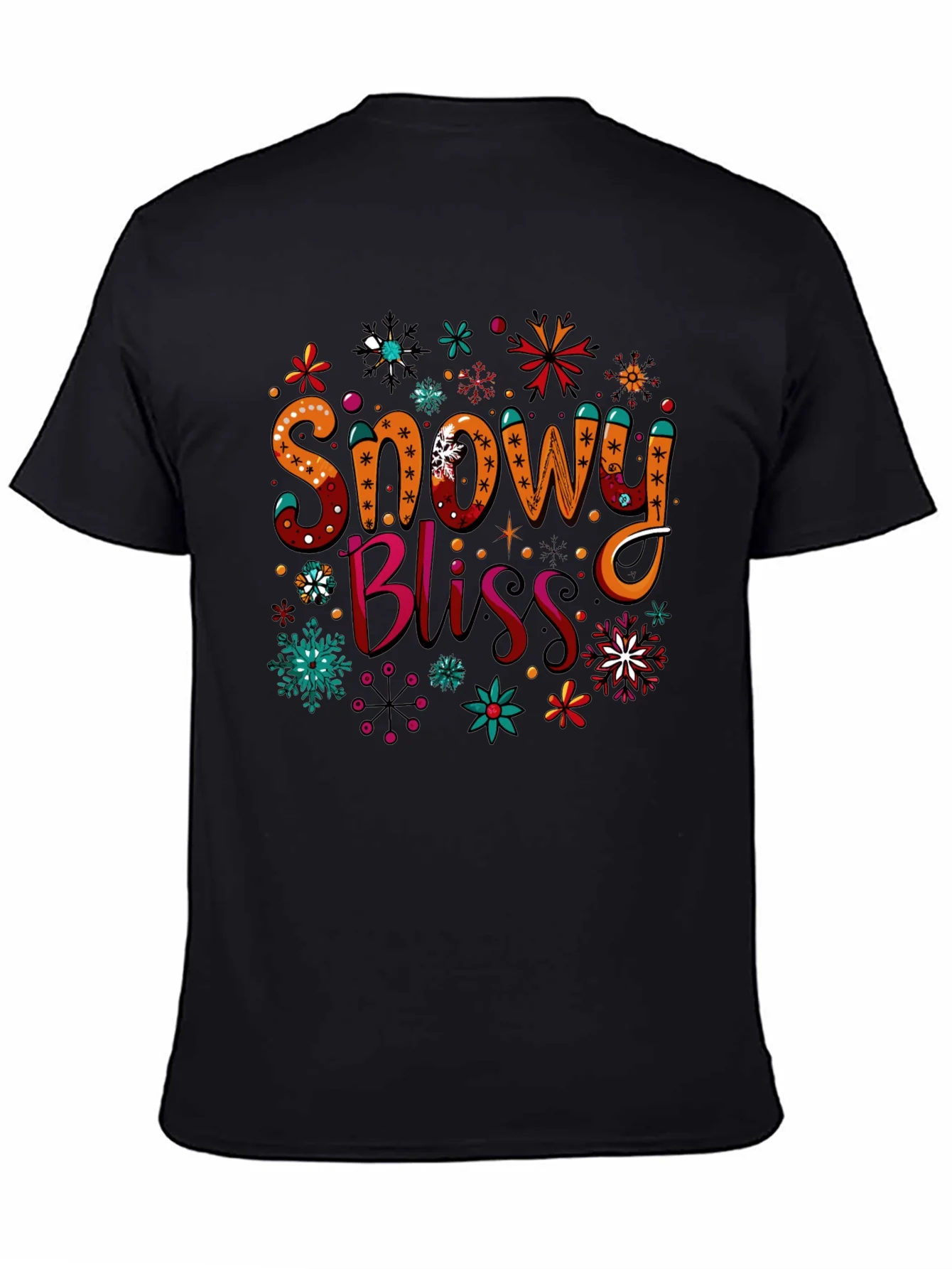 Snowy Bliss Holiday Graphic Tee