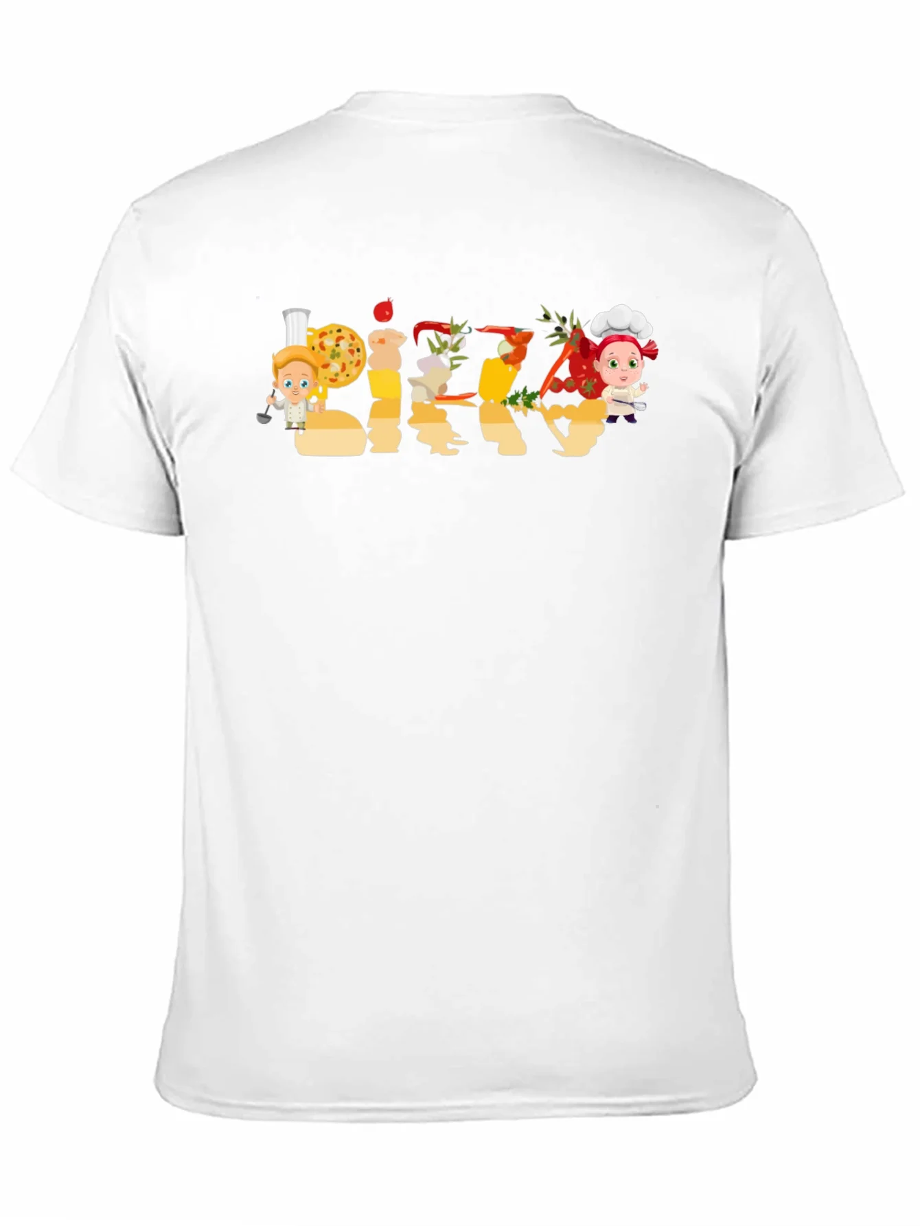 Pizza Chef Graphic Tee - Unisex Casual Top