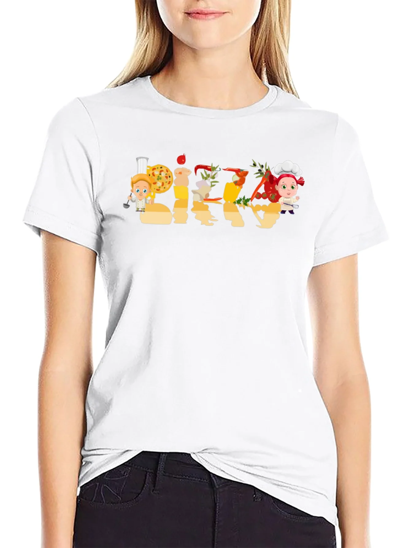 Pizza Chef Graphic Tee - Unisex Casual Top