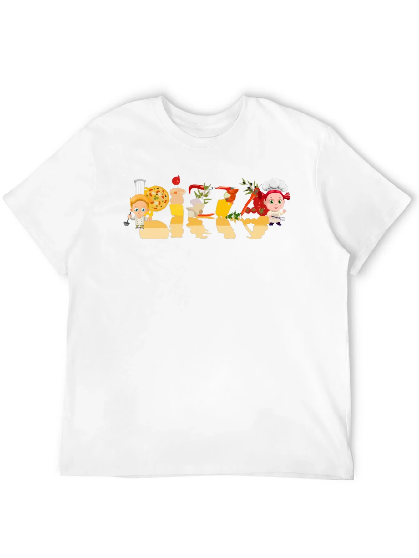 Pizza Chef Graphic Tee - Unisex Casual Top