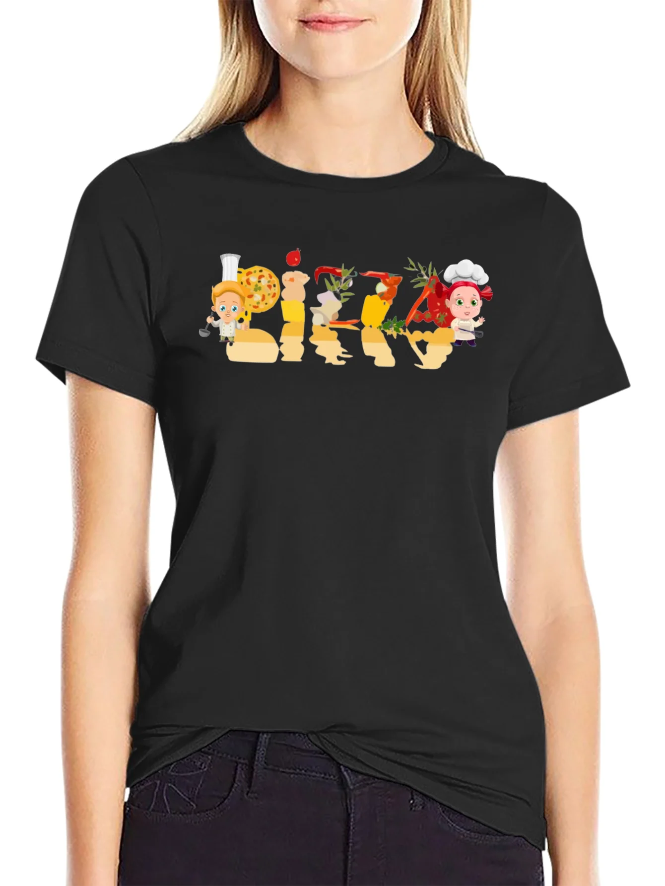 Pizza Chef Graphic Tee - Unisex Casual Top
