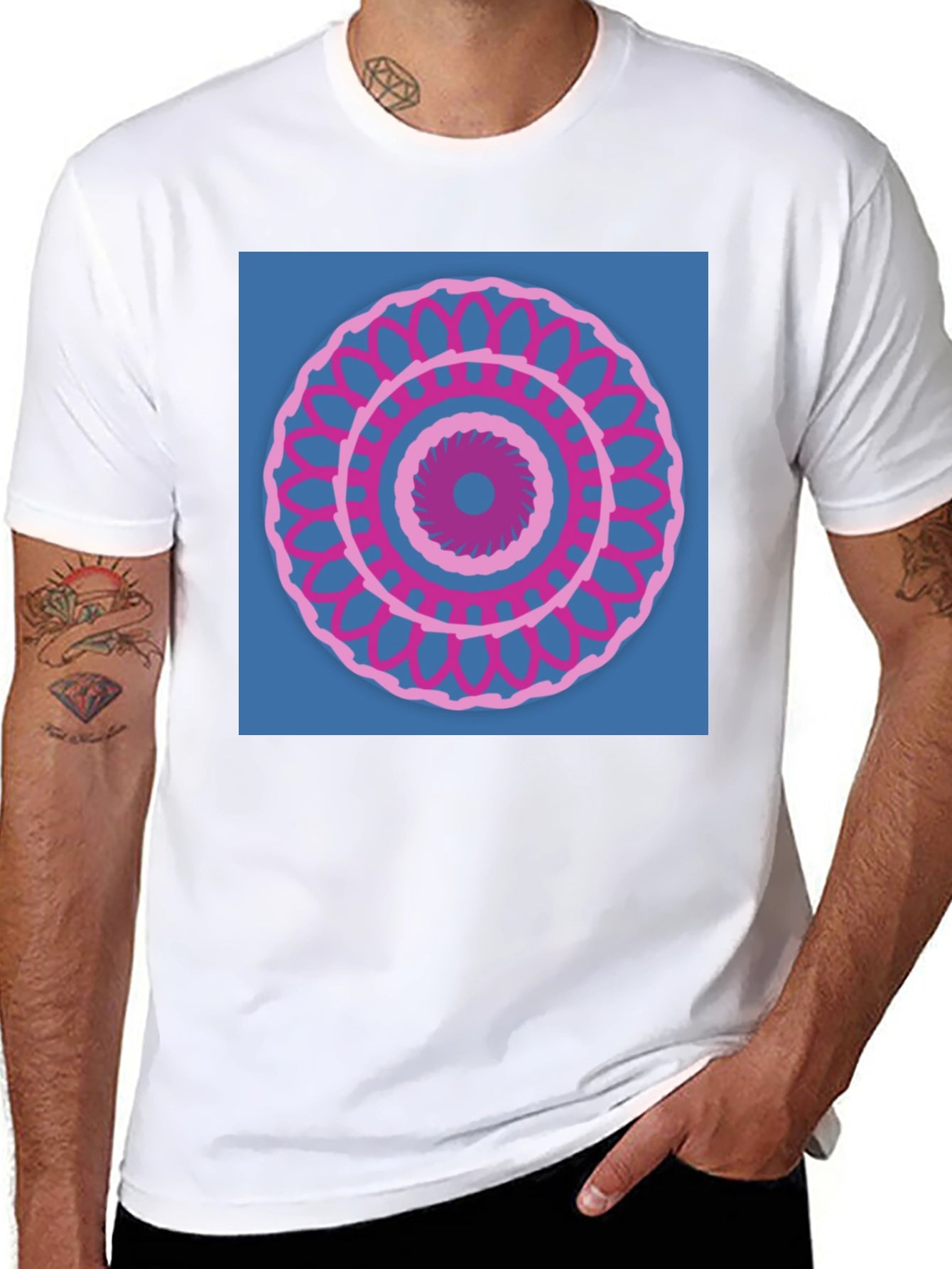 Geometric Mandala T-Shirt