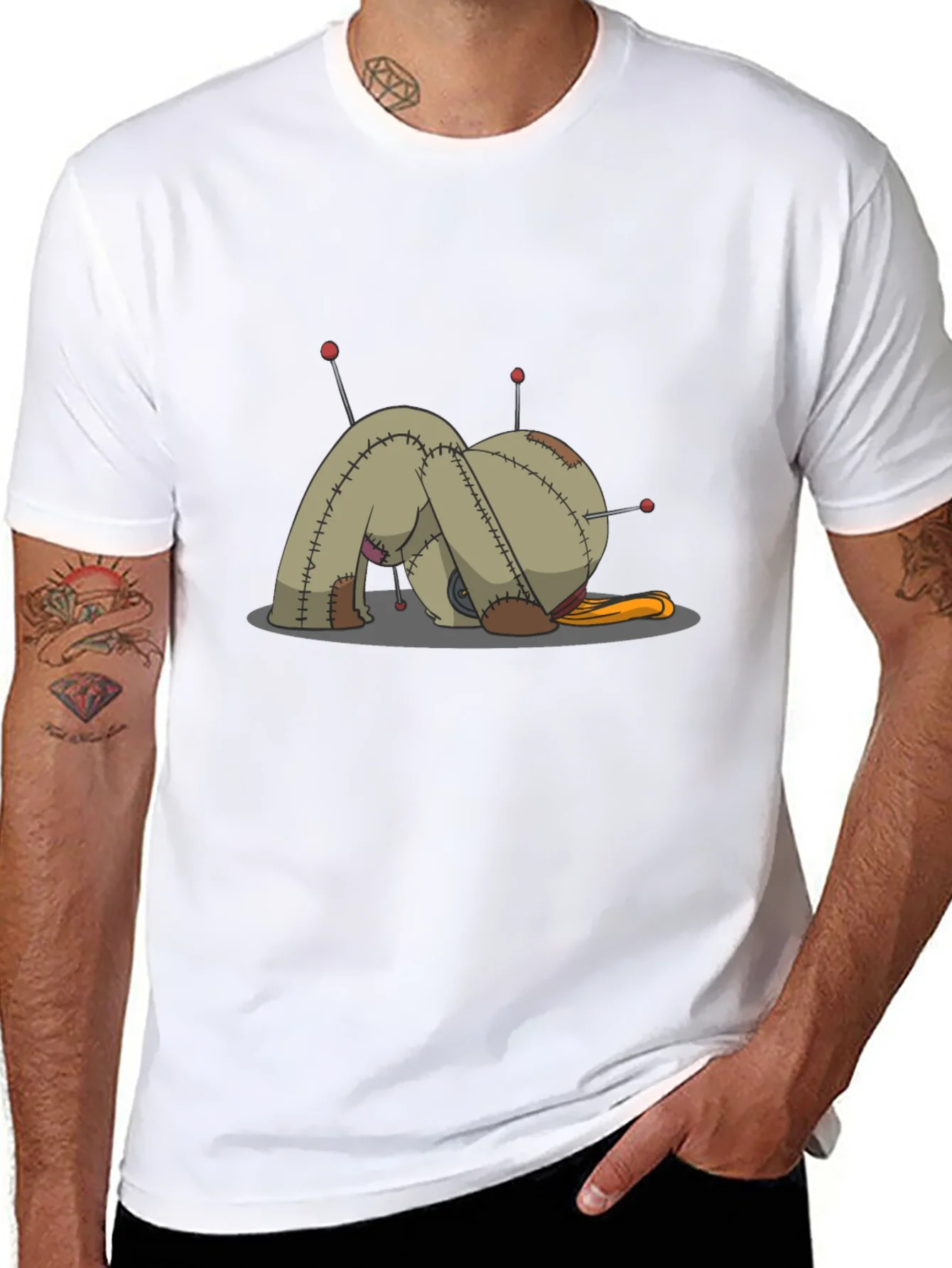 Voodoo Doll T-Shirt - Unisex Cotton Tee