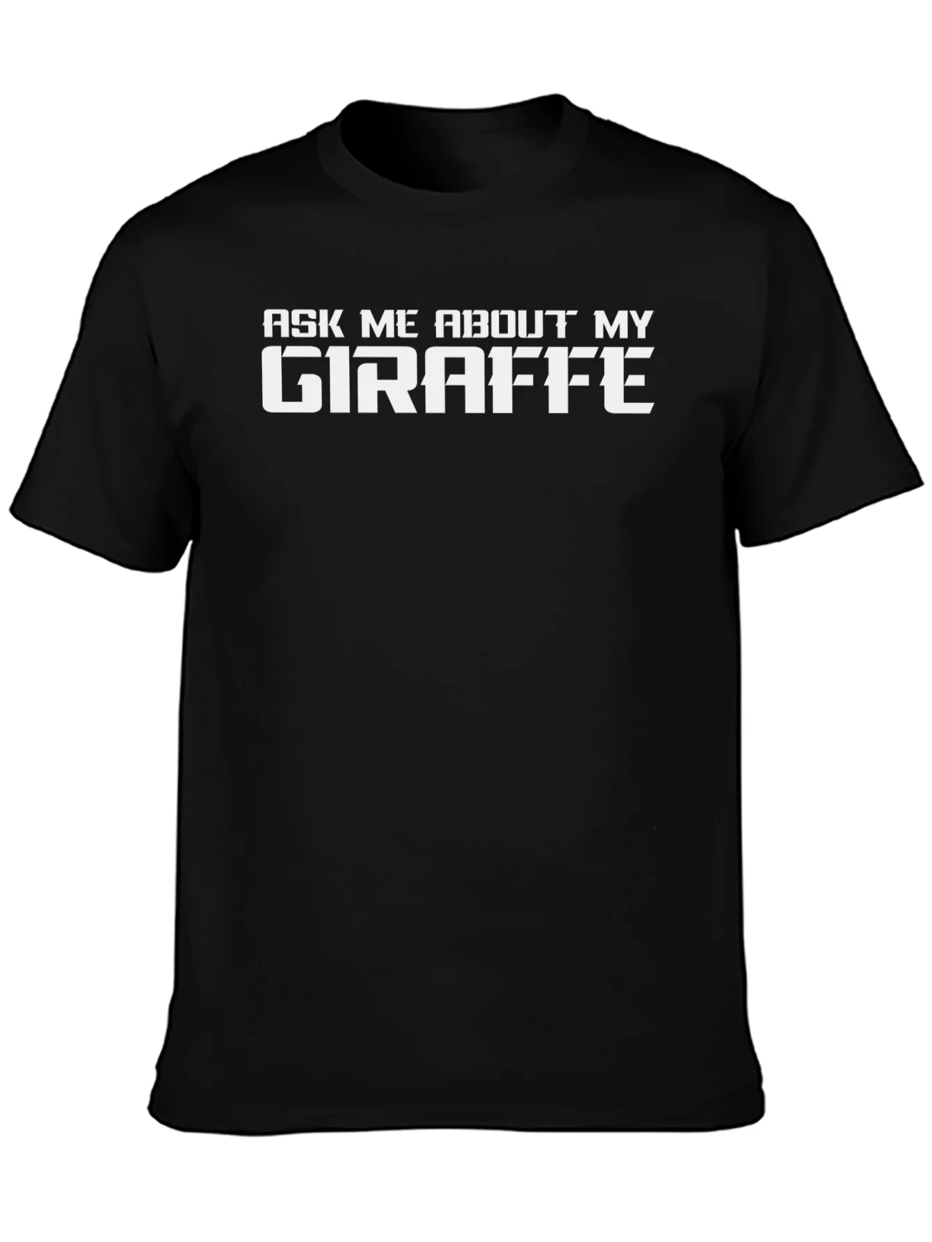Ask Me About My Giraffe Graphic Tee