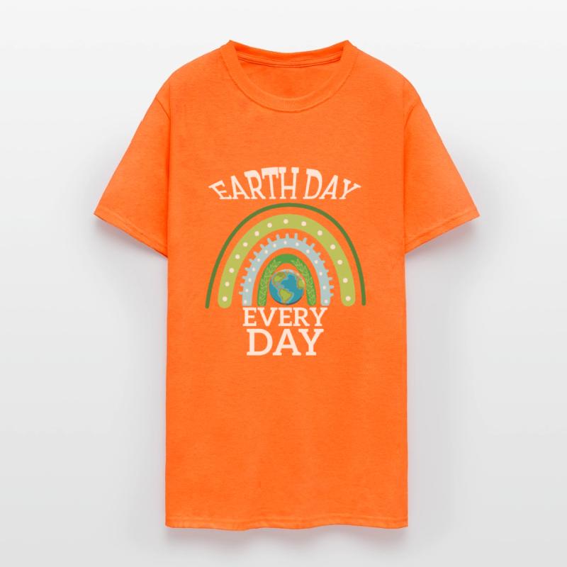 Earth Day Everyday Save Nature Planet Retro