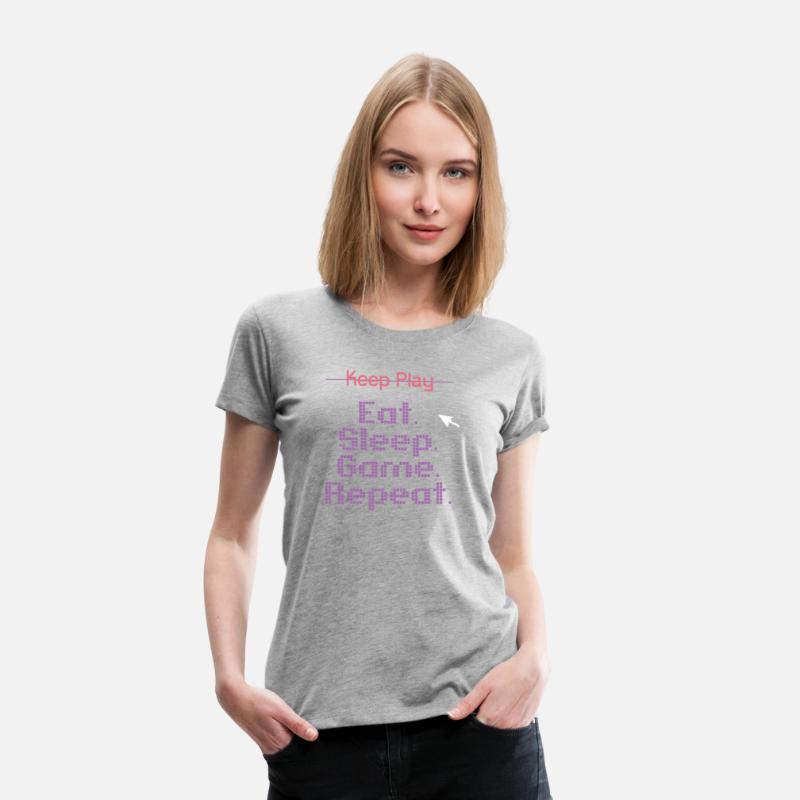 Eat, Sleep, Game, Repeat – Gamer's Cycle