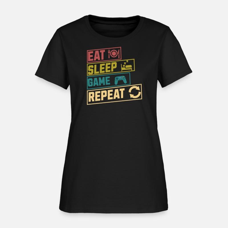 Eat sleep game repeat hobby