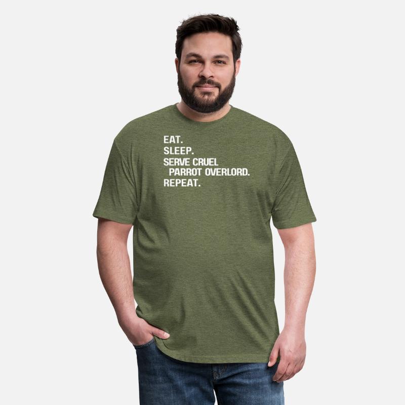 Eat Sleep Serve Cruel Parrot Overlord Repeat