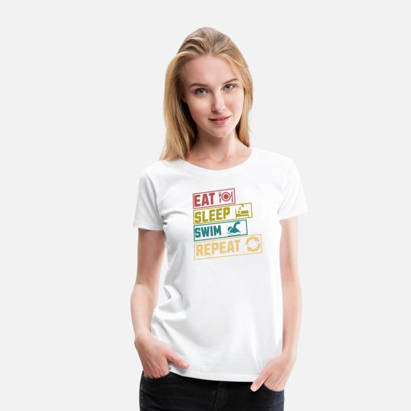 Eat sleep swim repeat hobby