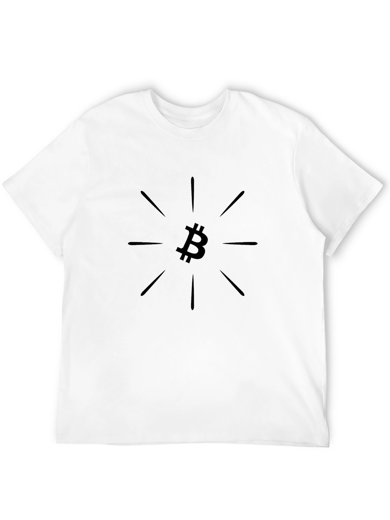 Bitcoin Burst Tee - Crypto Currency T-Shirt