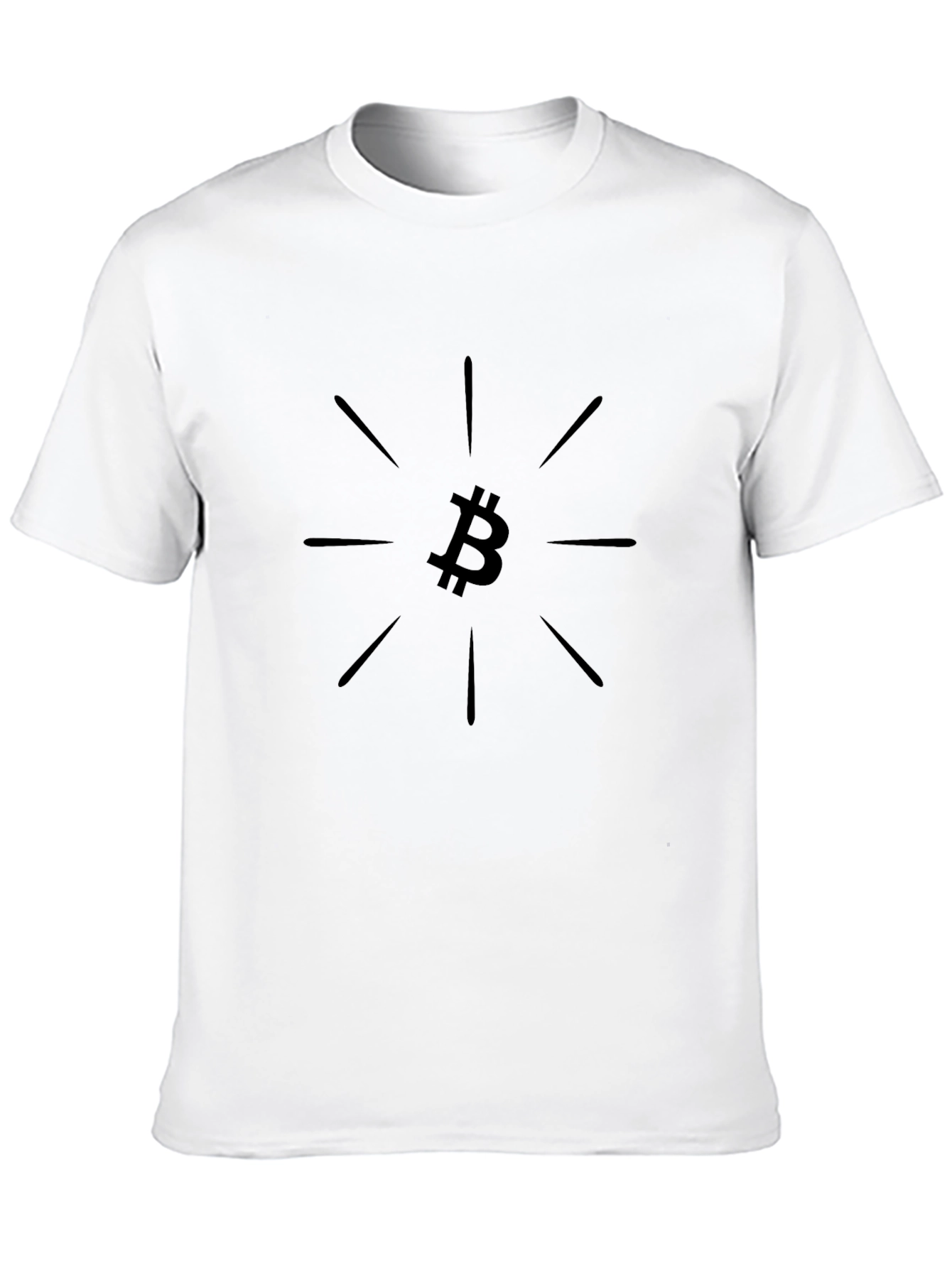 Bitcoin Burst Tee - Crypto Currency T-Shirt