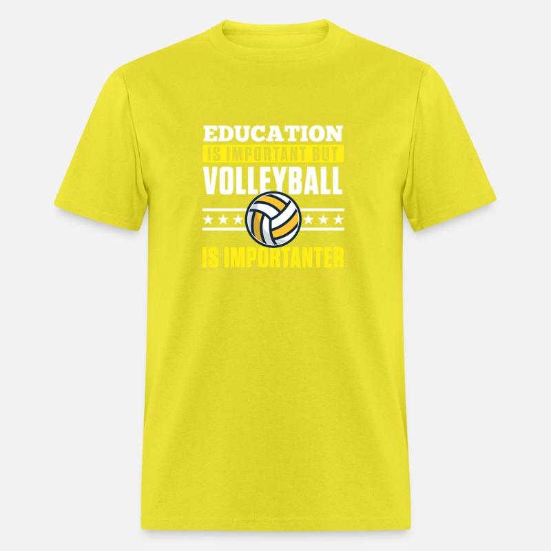 Education Is Important But Volleyball Is Important