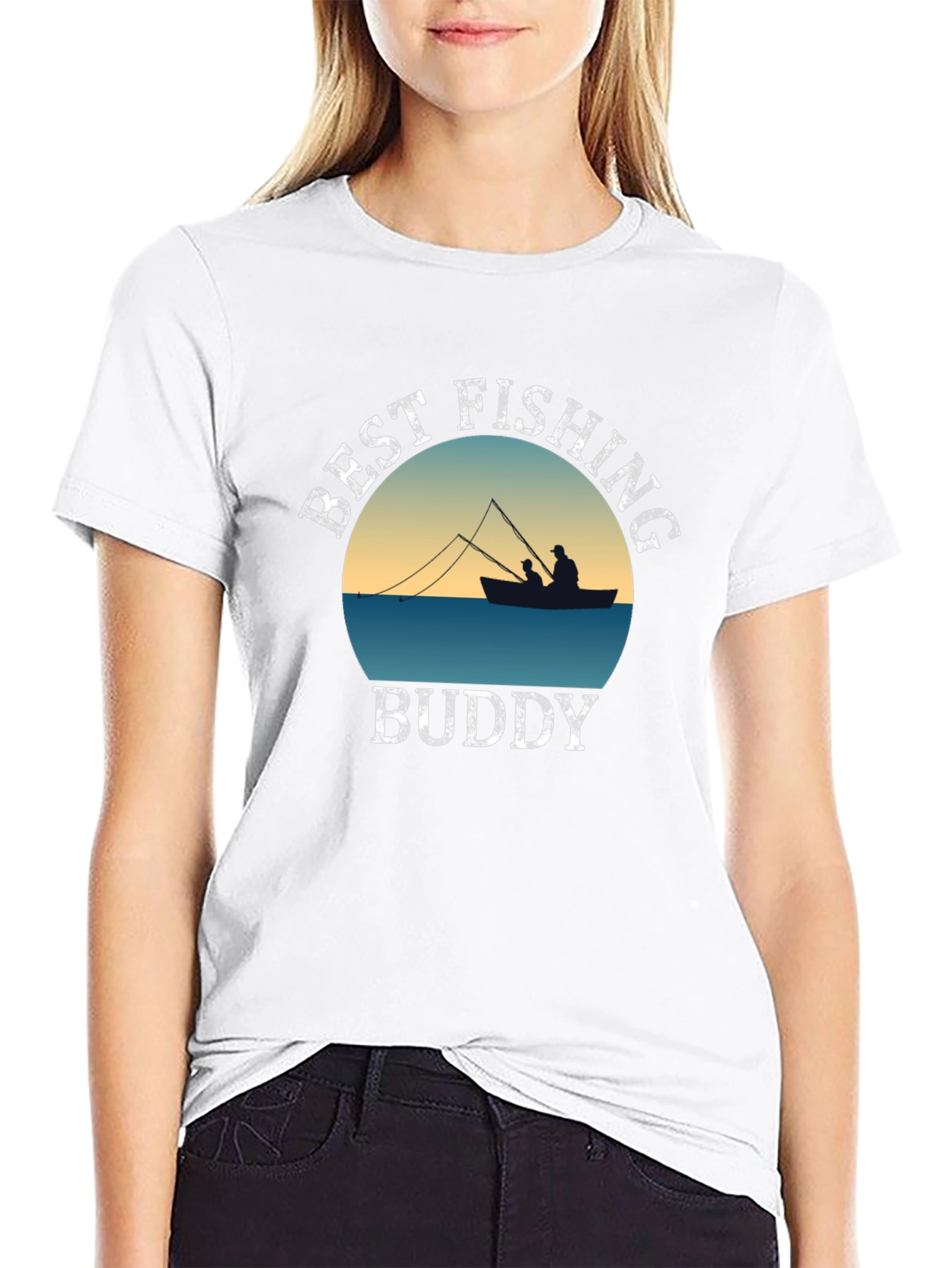 Best Fishing Buddy T-Shirt - Angler Gift