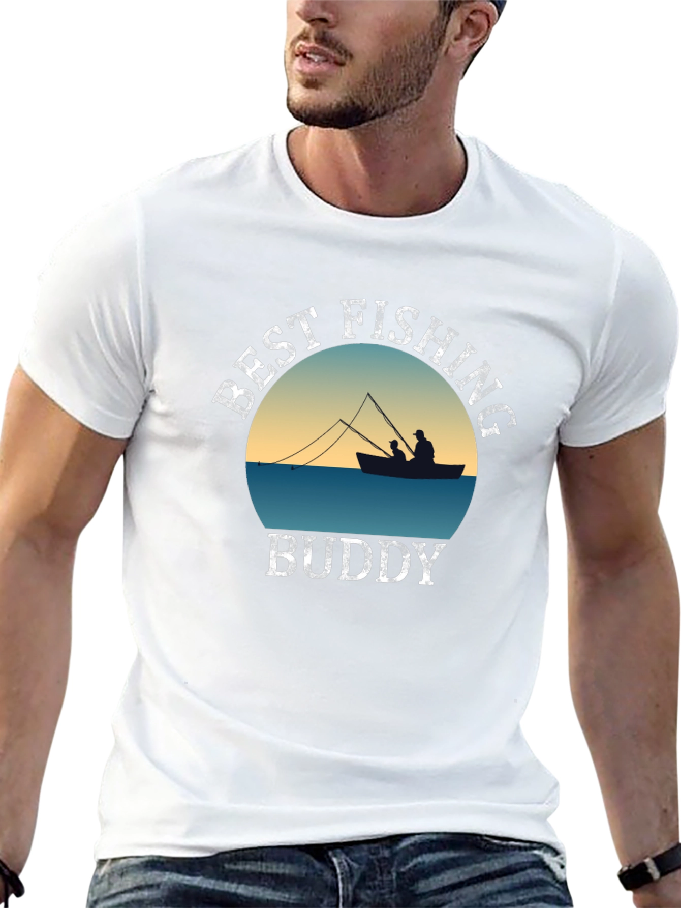 Best Fishing Buddy T-Shirt - Angler Gift