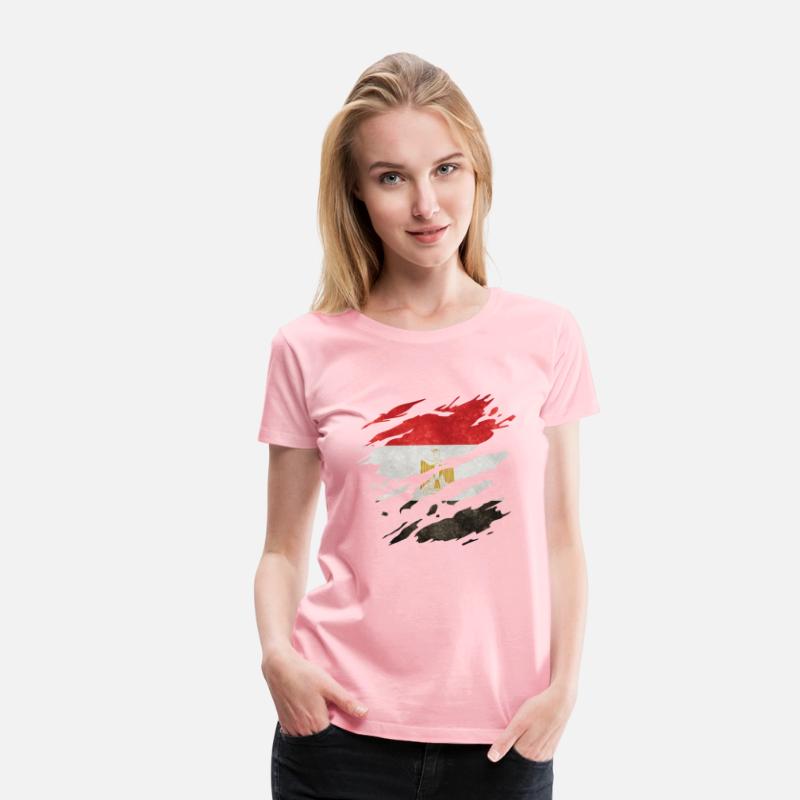 Egypt - national flag, scratches, cracks