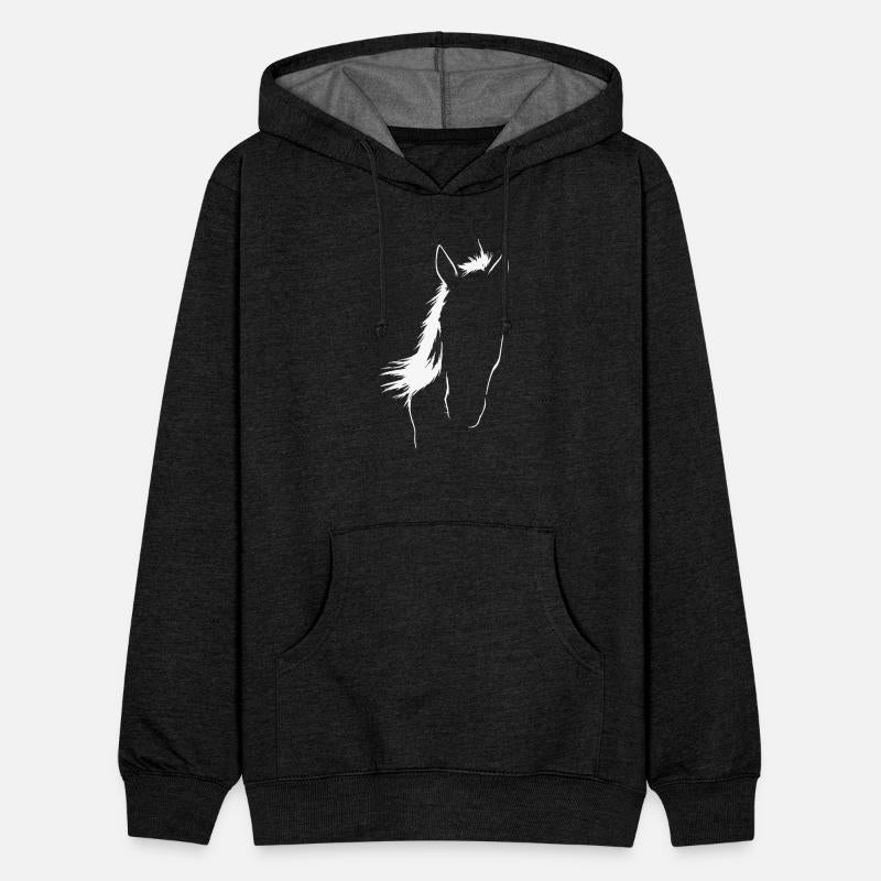 Elegant Horse Silhouette Art