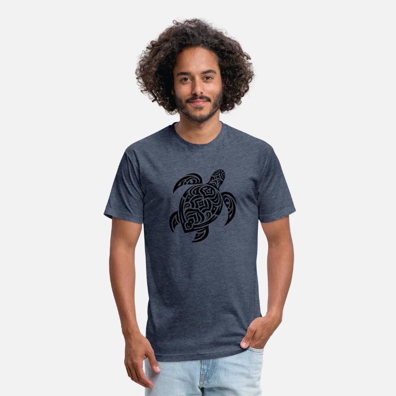 Elegant Tribal Tattoo Turtle