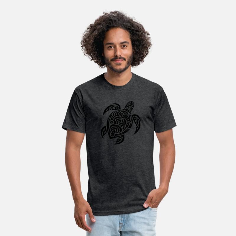 Elegant Tribal Tattoo Turtle