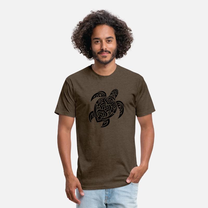 Elegant Tribal Tattoo Turtle