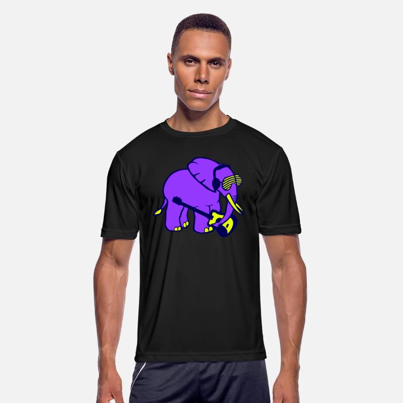 Elephant Plays Guitar Music Party Band Guitarist