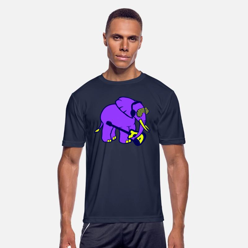 Elephant Plays Guitar Music Party Band Guitarist