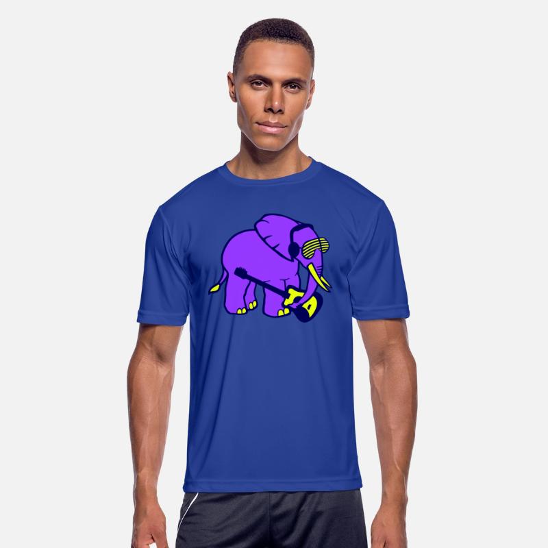 Elephant Plays Guitar Music Party Band Guitarist
