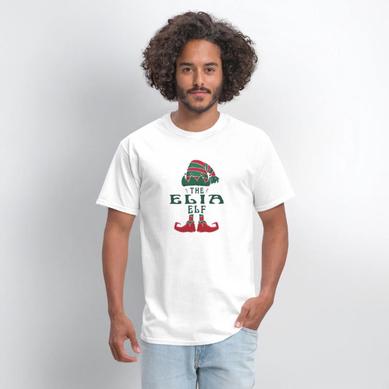 Elia Elf Personalized Name Christmas Family
