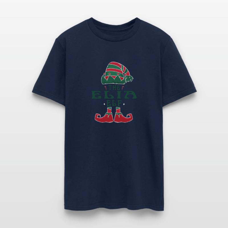 Elia Elf Personalized Name Christmas Family