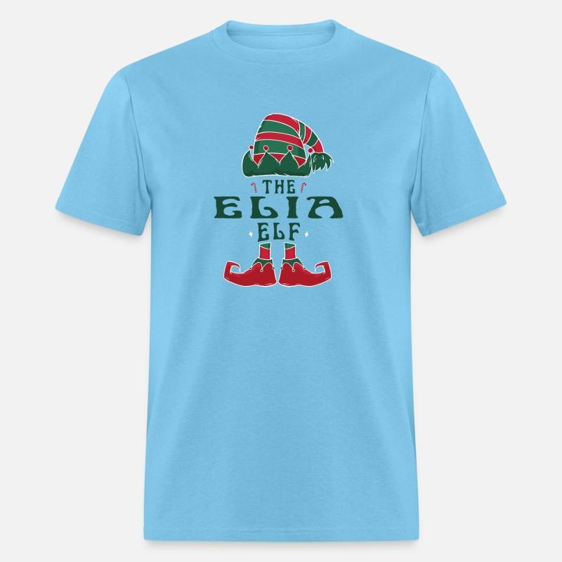 Elia Elf Personalized Name Christmas Family