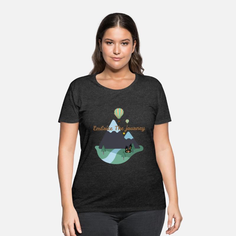Embrace The Journey Mountain Scene