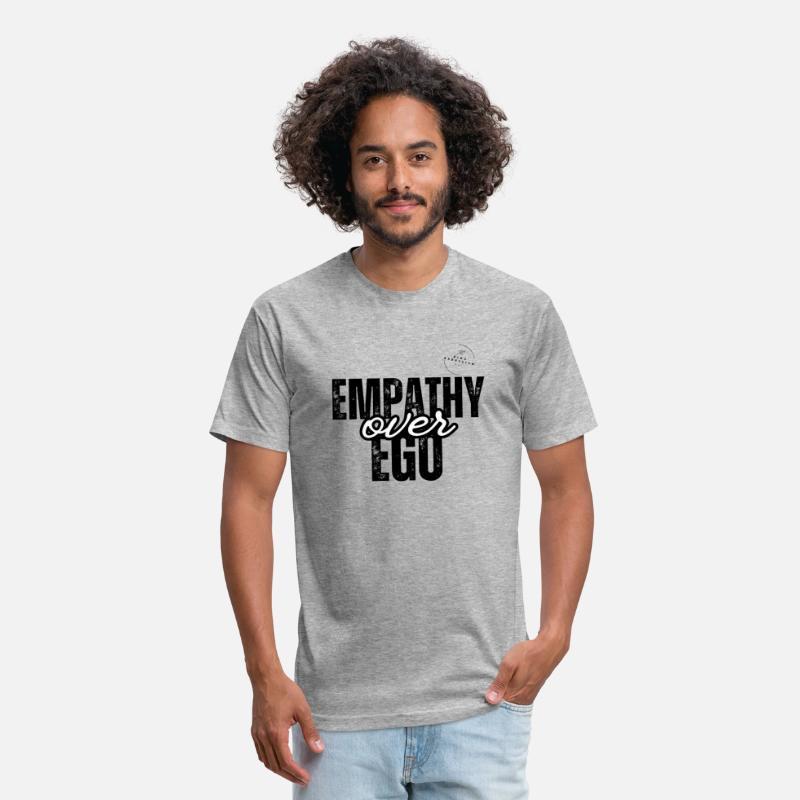 Empathy Over Ego – Minimalist White Script