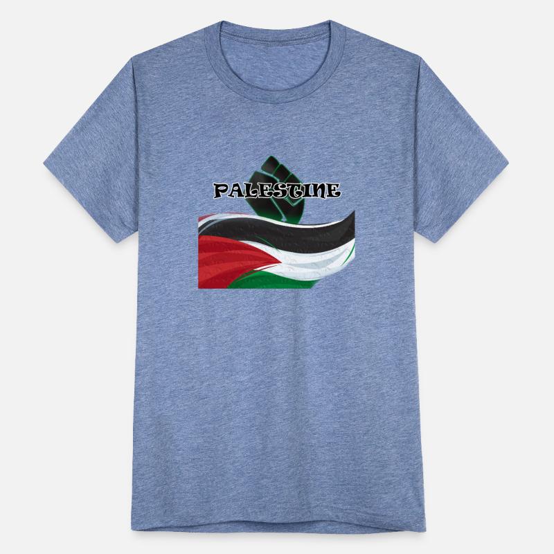 Empowering Palestine Fist and Flag Design