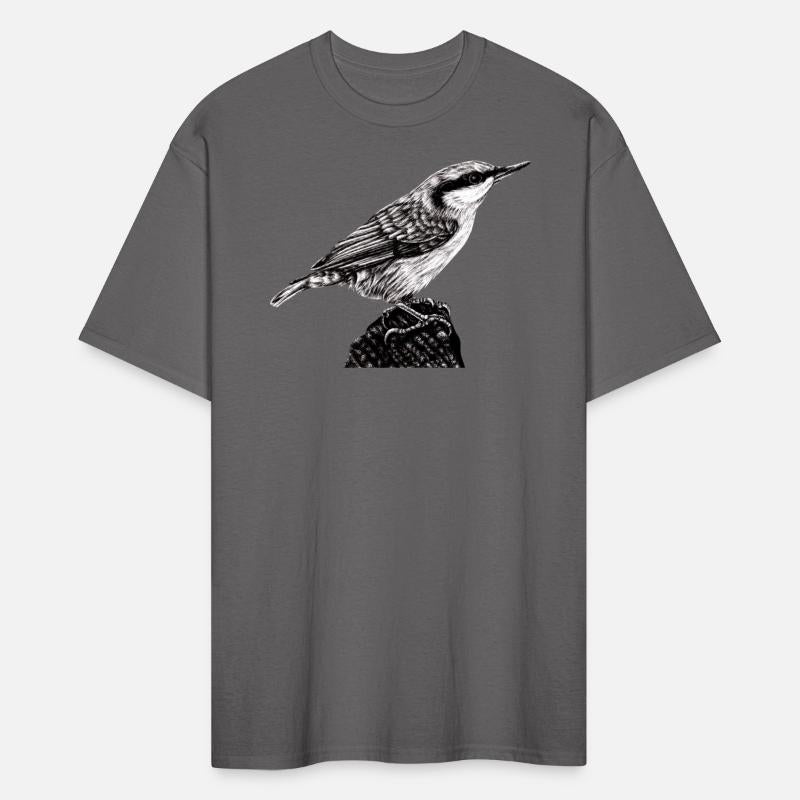 Eurasian nuthatch illustration