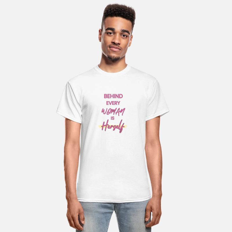 Every accomplished woman stands on her own T-Shirt