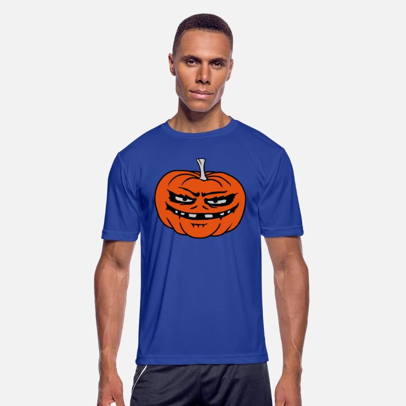 evil pumpkin cartoon halloween
