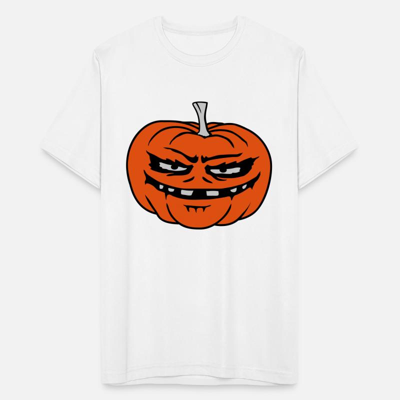 evil pumpkin cartoon halloween