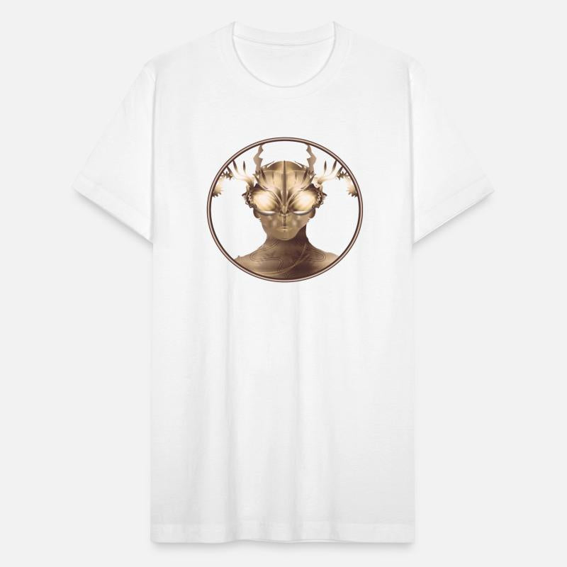 Extraterrestrial creatures in metallic colors