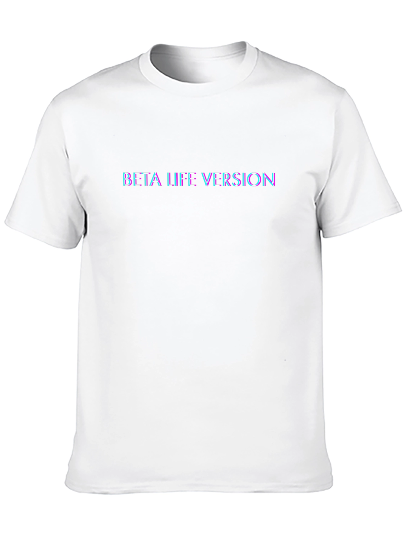 Beta Life Version Tee - Black Cotton Blend