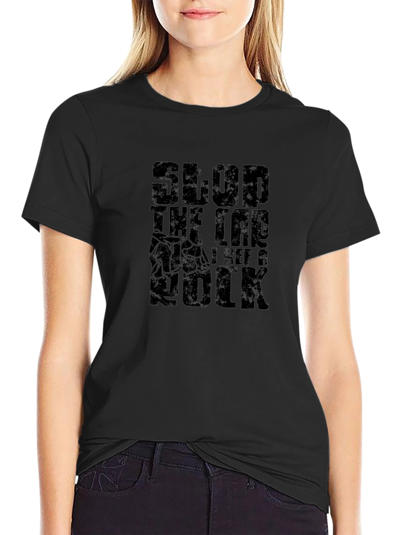 Stop The Car I See A Rock T-Shirt