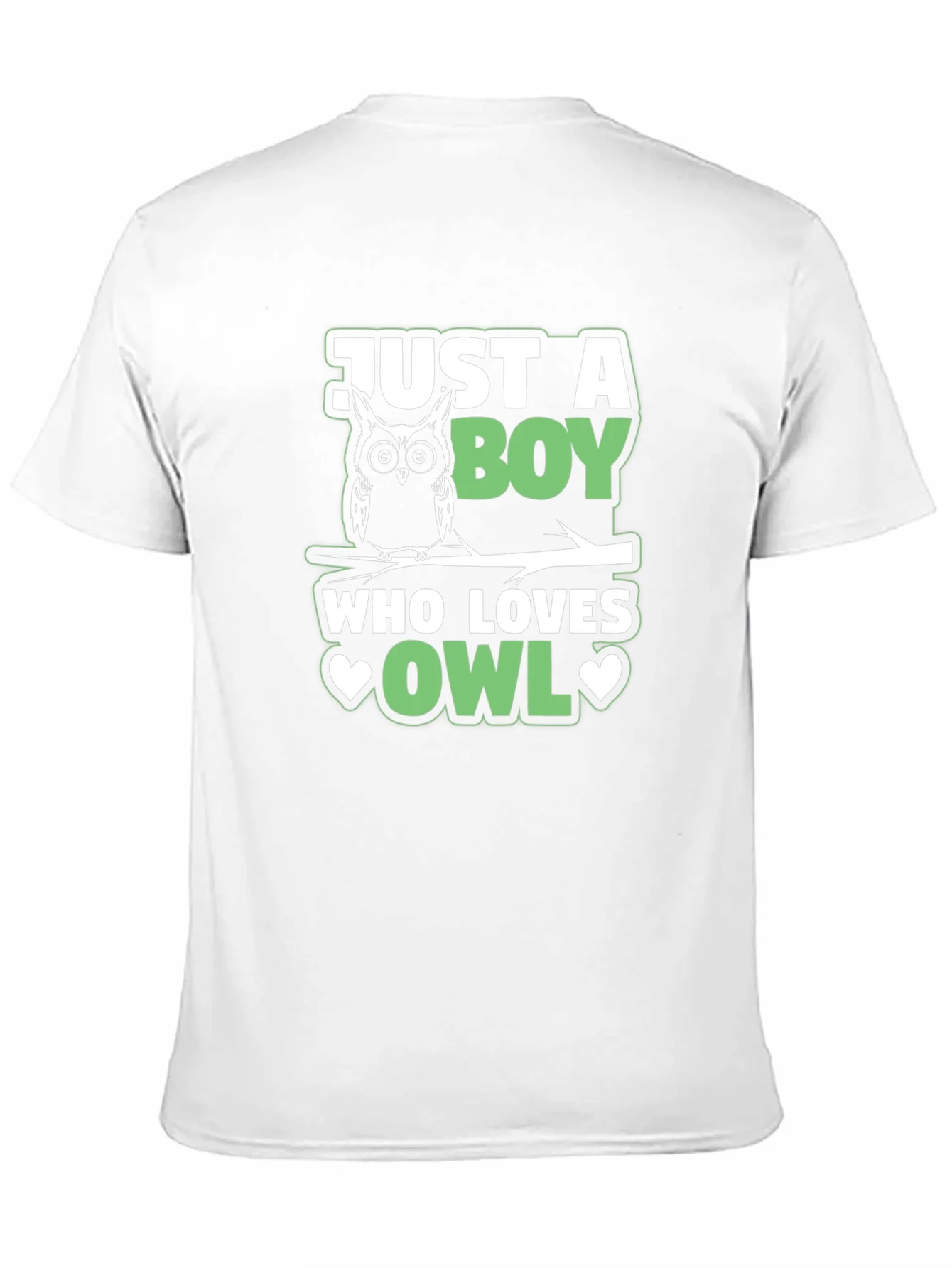 Just a Boy Who Loves Owls T-Shirt