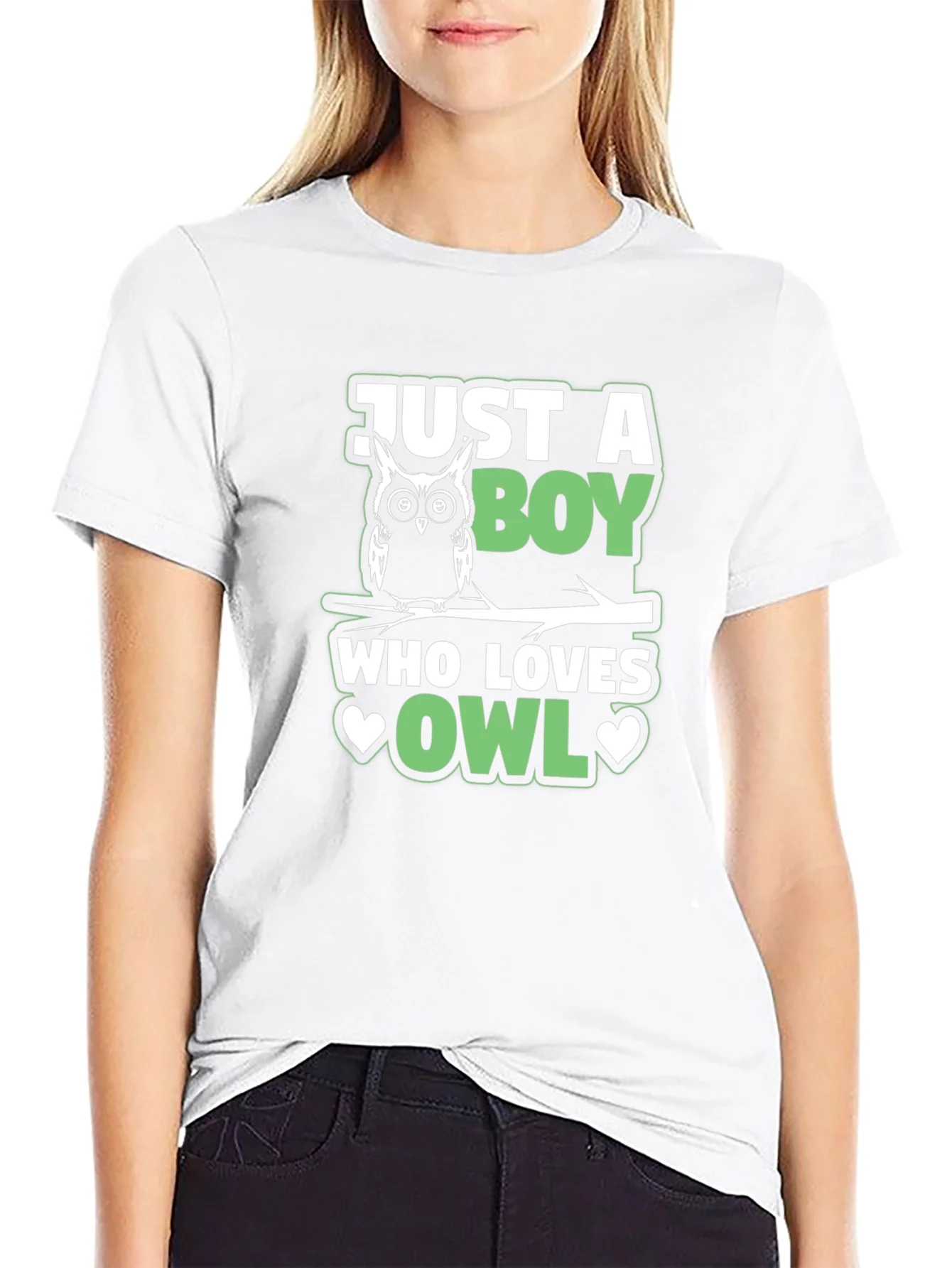 Just a Boy Who Loves Owls T-Shirt