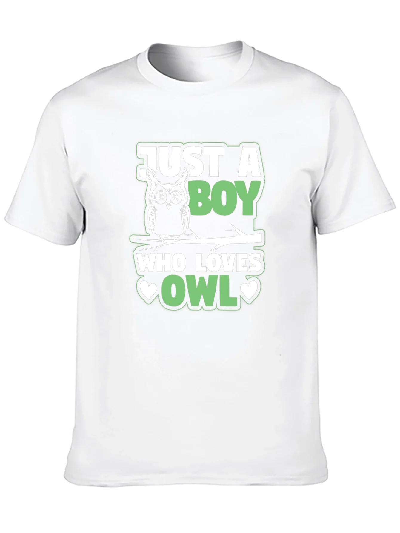 Just a Boy Who Loves Owls T-Shirt