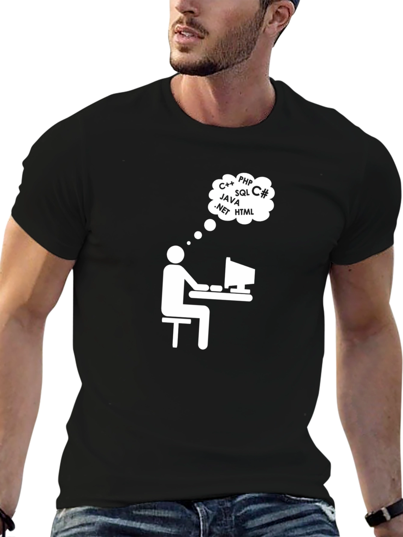 Programmer T-Shirt - Coding Languages Design