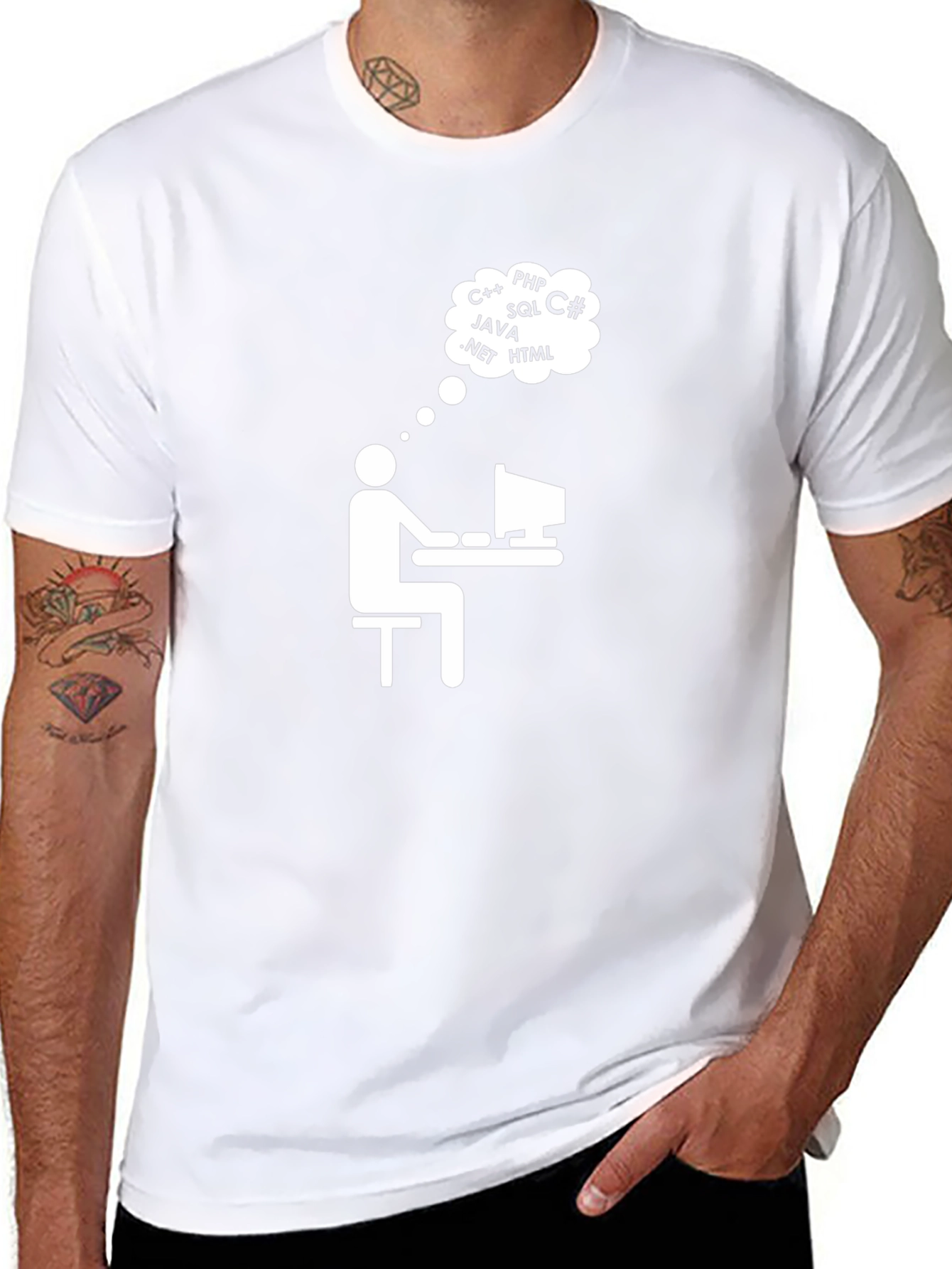 Programmer T-Shirt - Coding Languages Design