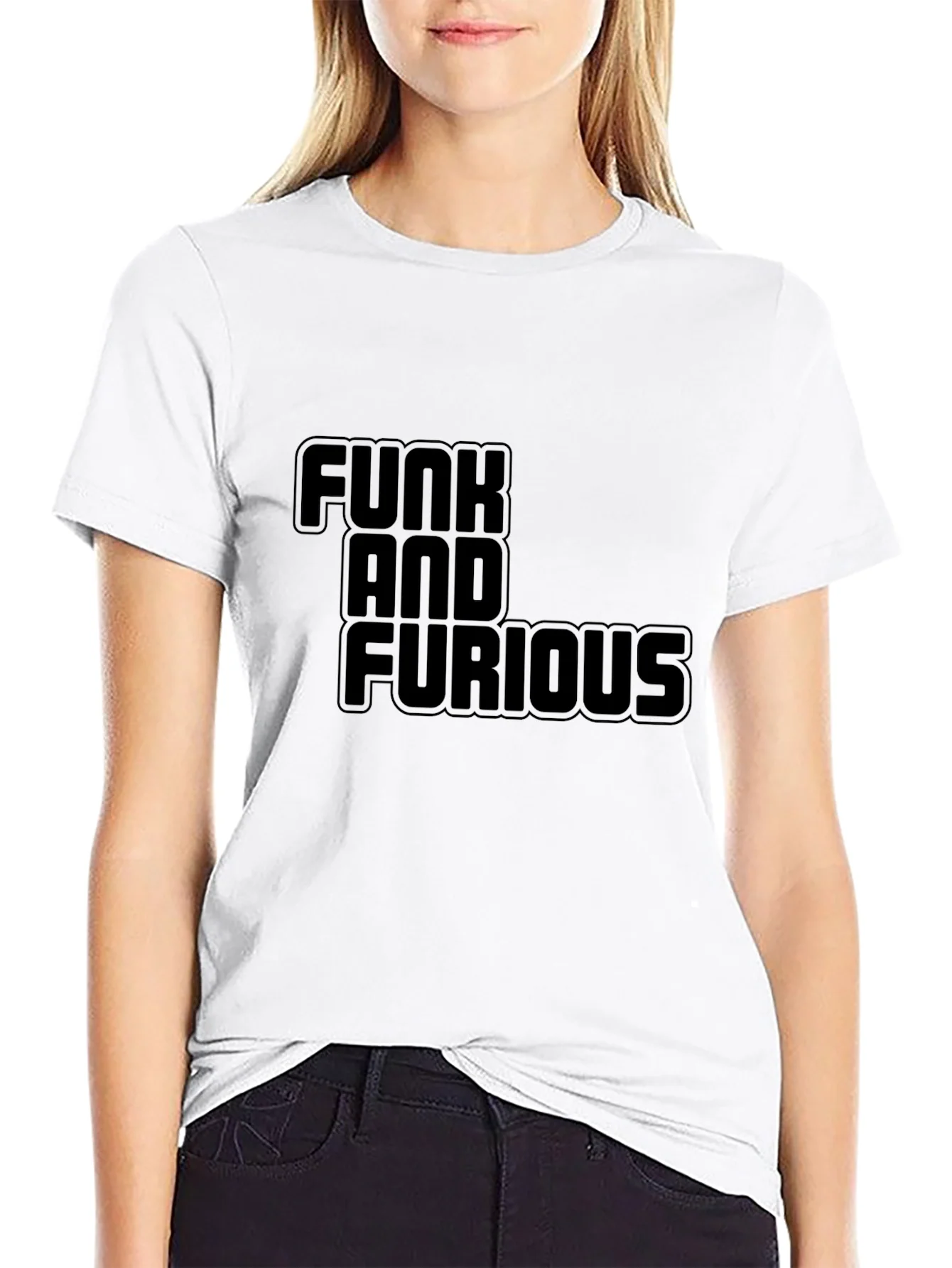 Funk and Furious T-Shirt - Bold Black Tee