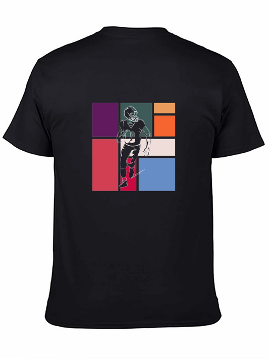 Retro Football Player Graphic Tee