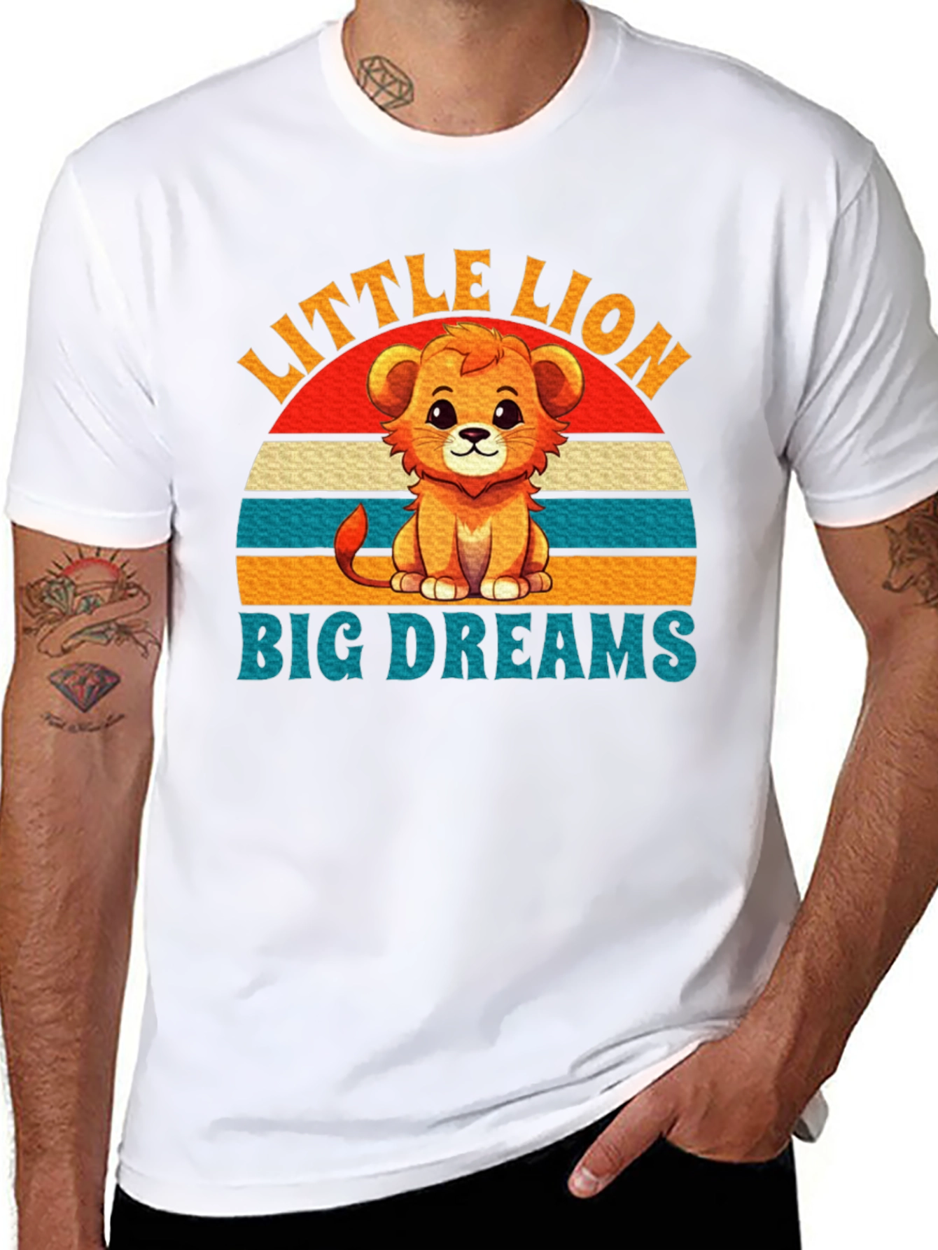 Little Lion Big Dreams Graphic Tee