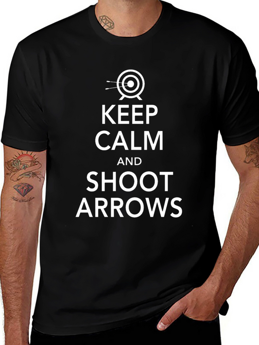 Keep Calm & Shoot Arrows Graphic Tee